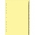 INDICE PARA CARPETA A4 2A CART TELADO