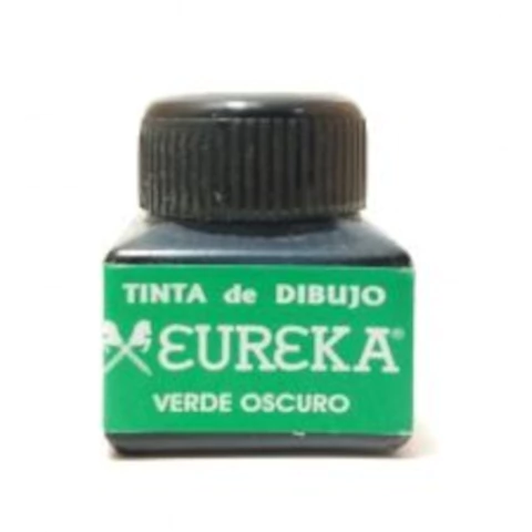 TINTA CHINA EUREKA X 15 CC VERDE OSCURO