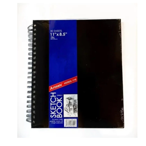 CUADERNO ARTMATE A4 ESPIRAL 80HS 110GRS