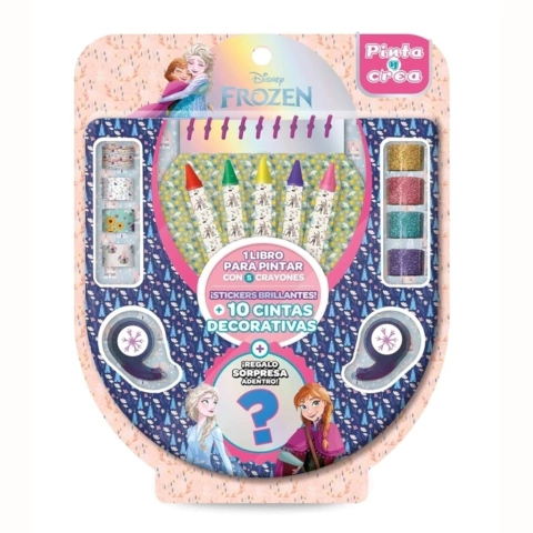 SET VERTICE PINTA Y CREA CINTAS FROZEN