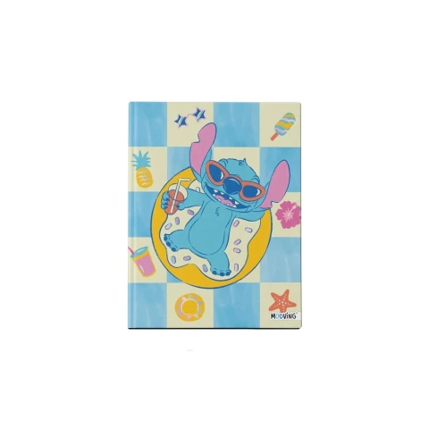 PREVENTA STITCH CUADERNO 16X21 COSIDO TAPA DURA 48HS