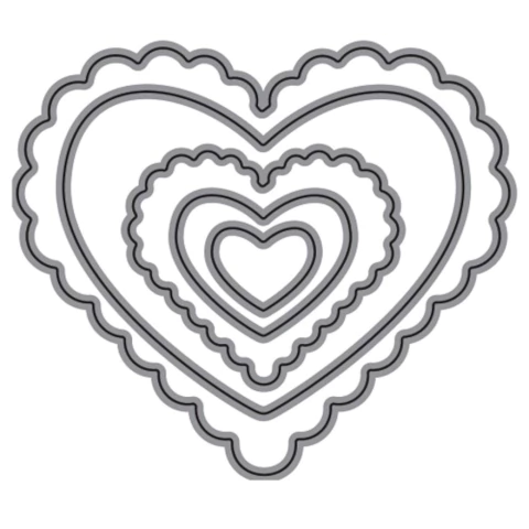 PLANTILLA IBI TROQUEL 3" CORAZONES