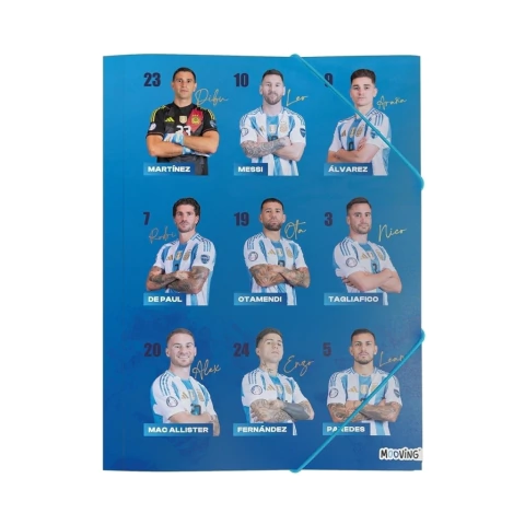PREVENTA AFA SELECCION CARPETA 3 SOLAPAS