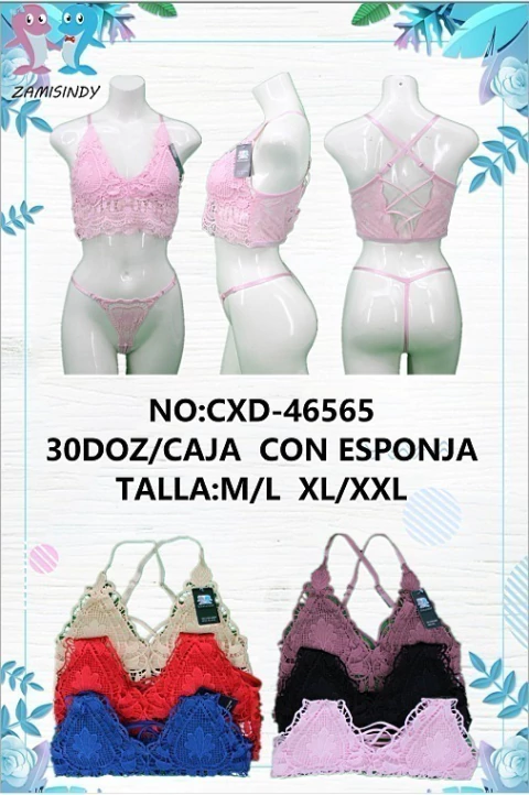 Conjunto Brallet x 6