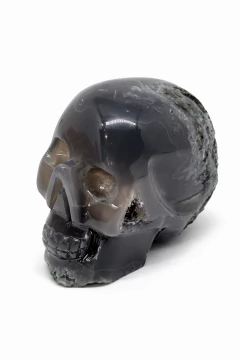 Crânio de Ágata Escura - comprar online