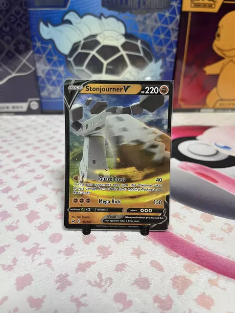 Stonjourner V - 115/202 - Sword & Shield
