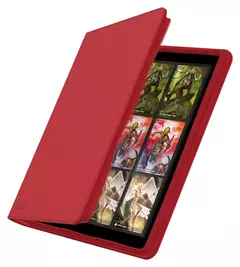 Imagen de Ultimate Guard - Zipfolio 480 24-Pocket Xenoskin - Rojo