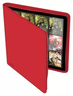 Ultimate Guard - Zipfolio 480 24-Pocket Xenoskin - Rojo en internet