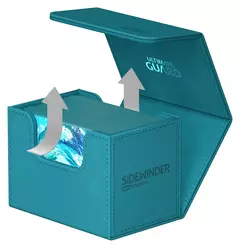 Ultimate Guard - Sidewinder 80+ Xenoskin - Petrol - comprar online