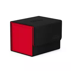 Ultimate Guard - Sidewinder 100+ Xenoskin - Negro/Rojo - Sleevify