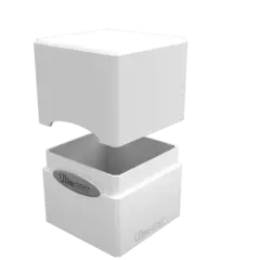 Ultra Pro - Satin Cube Deck Box - Blanco - Sleevify