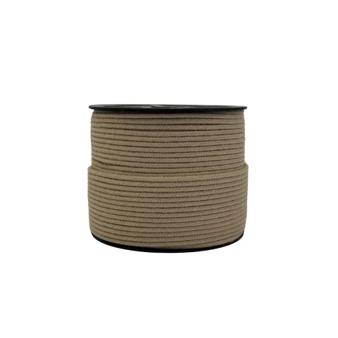 Corda 100% Algodão 3 mm - Capuccino Mocha Mousse