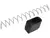 BUMPER EXTENSOR +4 PARA CARREGADORES GLOCK G43X & G48 - GHOST INC. - 9MM - TRUESHOT