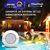 Luz LED Piscina Medús Plafón Grande 18W Alto Brillo Luz RGB - ClearPool