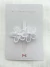 Clipe Flor bordada em organza - comprar online