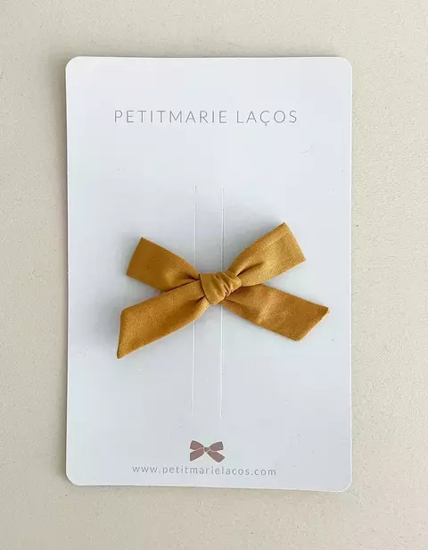 Laço Petite // Mostarda - comprar online