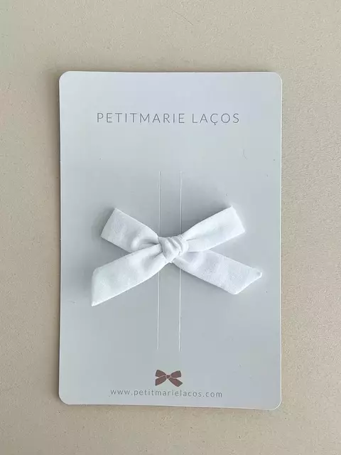 Laço Petite // branco - comprar online