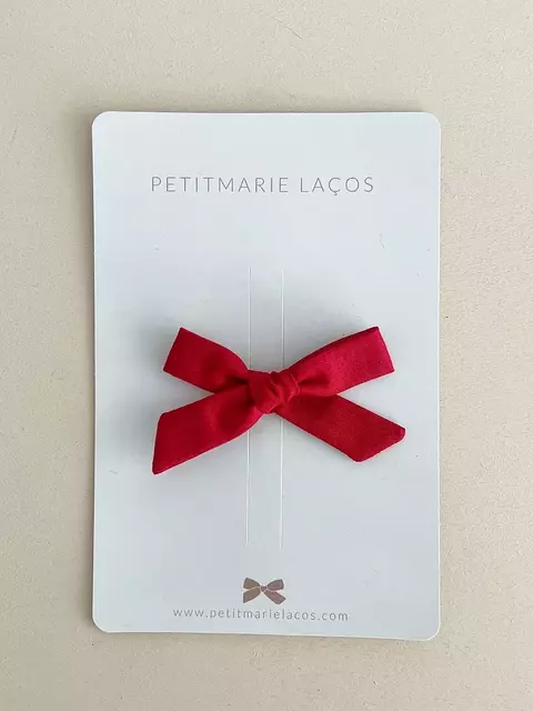 Laço Petite // vermelho - comprar online