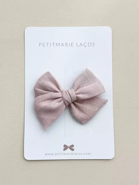 Laço Classic M // Linho Rosa Seco - comprar online