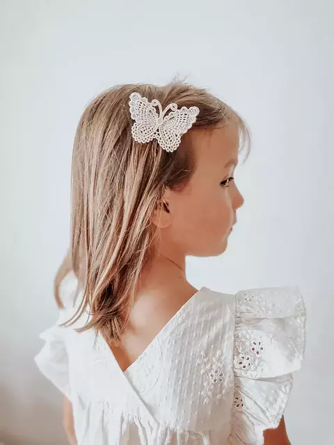 Lace Butterfly // Branco pérola - comprar online
