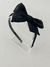 Tiara em linho Puro // Preto - comprar online