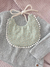 Babador Dupla face // Mini Floral Verde Boho - comprar online
