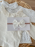 Faixa com laço Paris Médio // Musseline de Seda Off White - comprar online