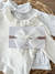 Faixa com laço Paris G // Organza Off White - comprar online