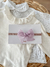 Faixa com laço Paris Médio // Organza Lilás - comprar online