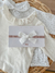 Faixa com laço Classic Médio // Renda Off White - comprar online