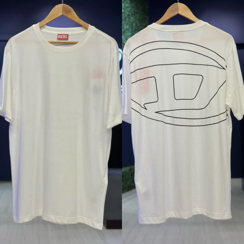 Camiseta Diesel Branca - comprar online