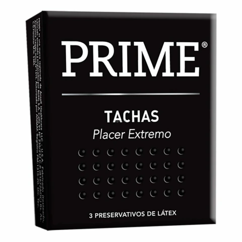 Preservativo Prime Tachas x 3 Uni (1166)