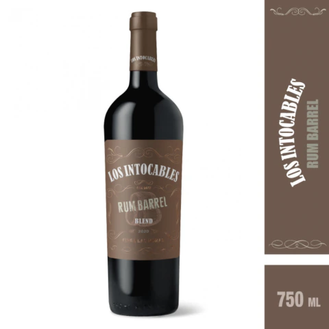 Vino Tinto Los Intocables Blend Rum Barrel 750ml (1604)
