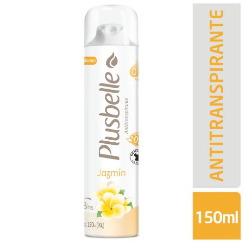 Desodorante Antitranspirante Plusbelle Jazmín 150ml (18276)