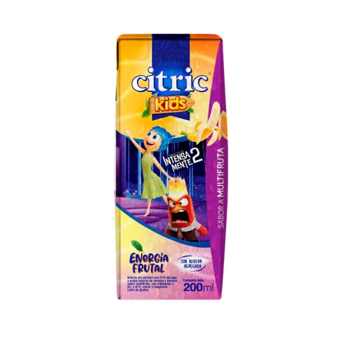 Jugo Citric Kids Multifruta 200ml (219024)