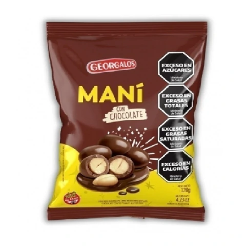 Mani Con Chocolate Georgalos 120 Gr (233774)
