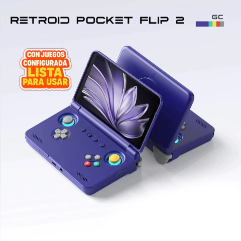Consola de videojuegos Retroid Pocket FLIP 2 ENTREGA INMEDIATA - comprar online