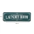 Alfombra de cocina "Laundry verde" 120x40 cm - comprar online
