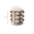 Especiero circular color natural de 12 piezas - comprar online