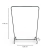 Perchero fijo negro - comprar online