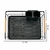 RM Escurreplatos Simple Negro/Madera - comprar online