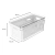 Organizador de heladera rectangular 5 L en internet