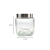Frasco cuadrado de vidrio con tapa acero 1100 ml - comprar online