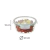 Contenedor hermético de vidrio redondo 1750 ml - comprar online