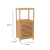 Estanteria de bamboo con puerta 36x33x80 cm en internet