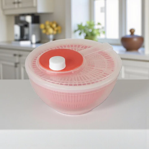 Escurre Verduras Rojo y Blanco