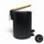 Cesto 3L Tapa Bambú Balnco/Negro - tienda online