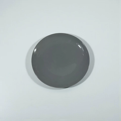 Plato Llano Gris 26 cm