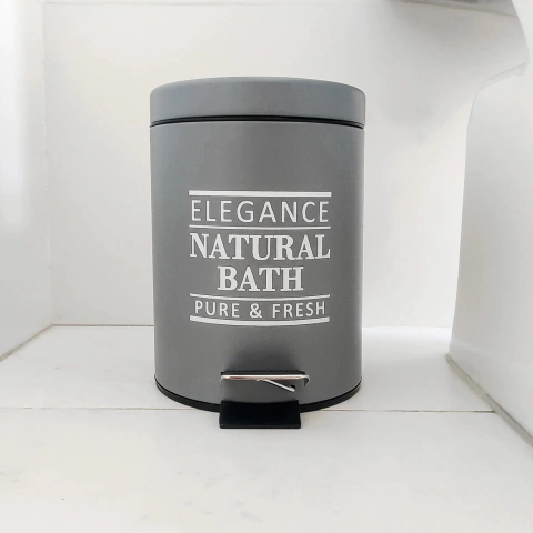 Cesto Gris Diseño 3L