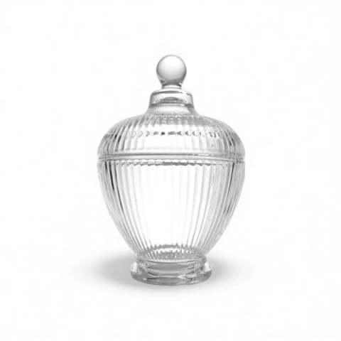 Caramelera Vidrio c/Base